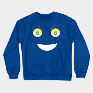 happy face for summer season Crewneck Sweatshirt